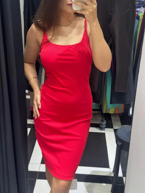 Vestido Menalina K2B alça regulável