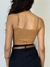 Imagem do Cropped Tenalina modelo corset e alça regulável K2B