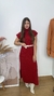Vestido com maxi gola e bolsos frontais PP90 - loja online