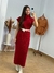 Vestido com maxi gola e bolsos frontais PP90 - comprar online