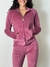 Conjunto de plush calça e blusa com zíper K2B Viveca - Loja Hipátia