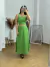 Conjunto em linho saia midi + cropped REF1922 - comprar online