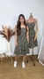 Vestido em viscose e alça regulável Talita