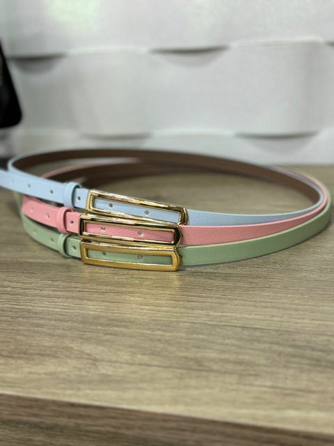 Cinto Candy Colors fivela em metal FD-230