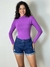 Short Jeans mom K2B cintura alta 100% jeans Charlena - loja online