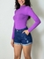Short Jeans mom K2B cintura alta 100% jeans Charlena