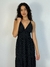 Vestido de poá longo alcinha regulavél - Loja Hipátia