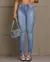 Calça Jeans Skinny Hot com Detalhe No Bolso Consciência REF24501 na internet