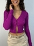 Cropped manga longa com decote aberto K2B Amilena - comprar online