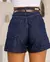 Short jeans mom c/ cinto Consciência Jeans REF24237 - Loja Hipátia