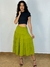 Saia em crepe com camadas - loja online