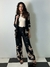 Blazer pássaros manga plissada REFW8343 - Loja Hipátia