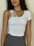 Cropped detalhe no ombro Coliana K2B - comprar online