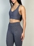Calça legging K2B em poliamida canelada Doiane na internet