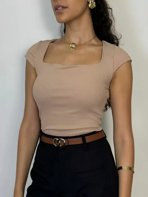 Blusa Laniane colm decote princesa K2B