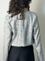 Imagem do Blazer cropped risca de giz alfaiataria REF88793