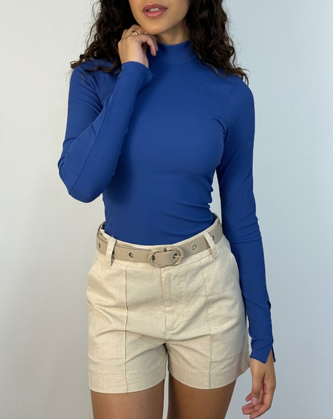 Blusa manga longa com gola alta K2B Maverica