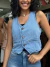 Colete Jeans K2B Bianluna - loja online