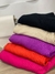 Conjunto cropped e saia K2B viscolinho canelado Selilane