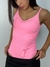 Body canelado com bojo K2B abertura em V nas costas Maeva - comprar online