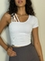 Cropped detalhe no ombro Coliana K2B