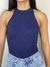 Body K2B malha neoperene canelado com bojo Eduiana - comprar online