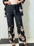 Calça pássaros com amarração pantalona REFW8344 na internet