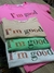 T-shirt com aplicações I´m good REF3286 - comprar online