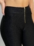 Calça legging K2B com zíper frontal brilhosa Dasinda - Loja Hipátia