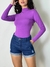 Blusa segunda pele K2B gola alta viscolycra Monica na internet