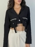 Casaco Blazer com pedrarias no bolso Oxford REF2279 - loja online