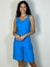 Conjunto alfaiataria cropped e short cinto REF1696 - comprar online