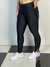 Calça legging K2B com botão e zíper na barra brilhosa Jocileide na internet