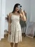 Vestido em viscose e alça regulável Talita na internet
