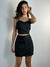 Conjunto alfaiataria cropped de alcinha e saia REF838 - comprar online