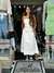 Conjunto em Linho Saia midi e cropped REF1915 - loja online