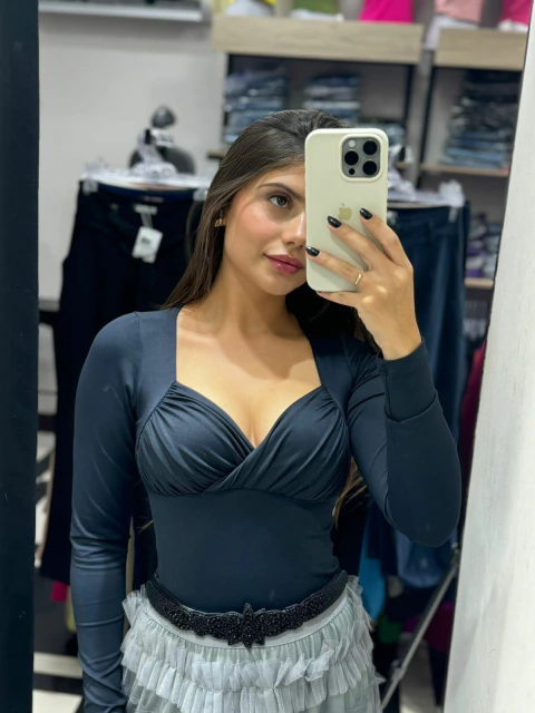 Blusa Lanilda manga longa no suplex K2B