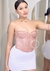 Corset Glow Rosê Gold C/ Alças Removíveis na internet