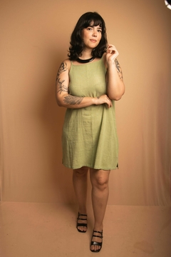 Vestido Curto Pistache na internet