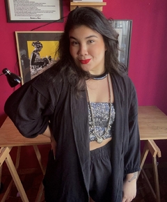 Conjunto Preto - B E N D I T A 