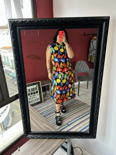 Vestido Botões Femna na internet