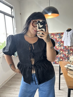 Bata Vitoriana Preta - comprar online