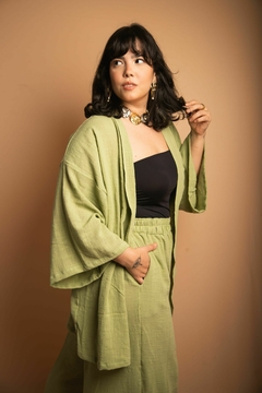 Kimono Pistache na internet