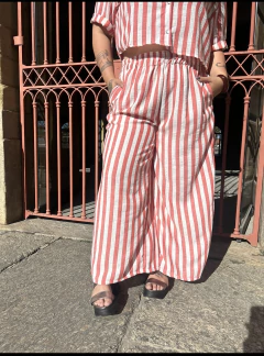 Calça Stripes Vermelha