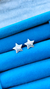 Brinco Estrela, Liso, em Prata 925 - comprar online