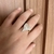 Anel Coração Cravejado com Zircônias, Banhado em Ouro 18k