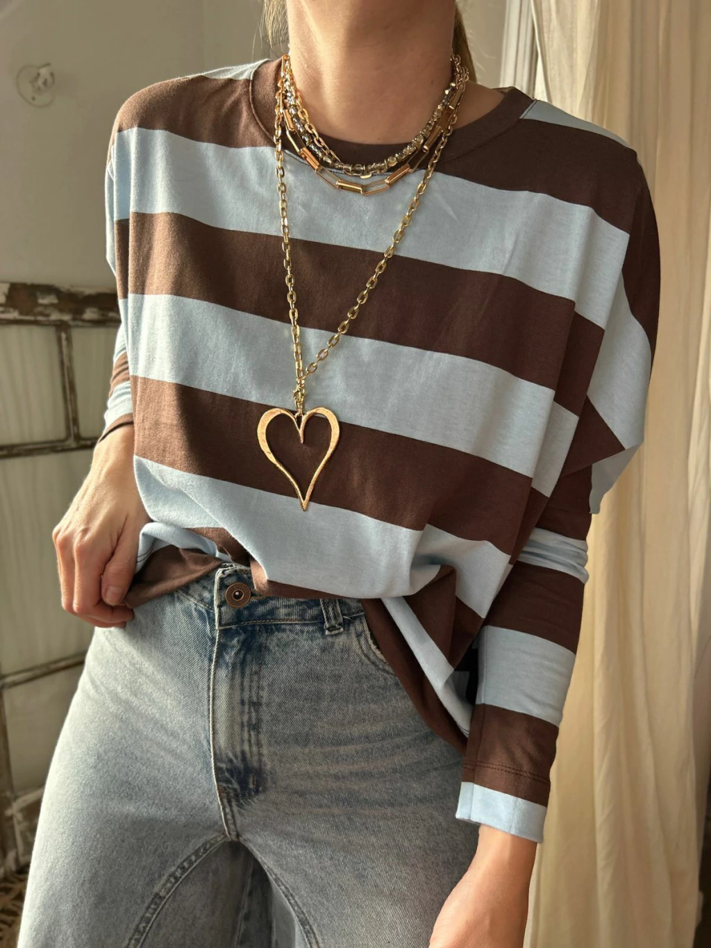 REMERA MATILDE CHOCO