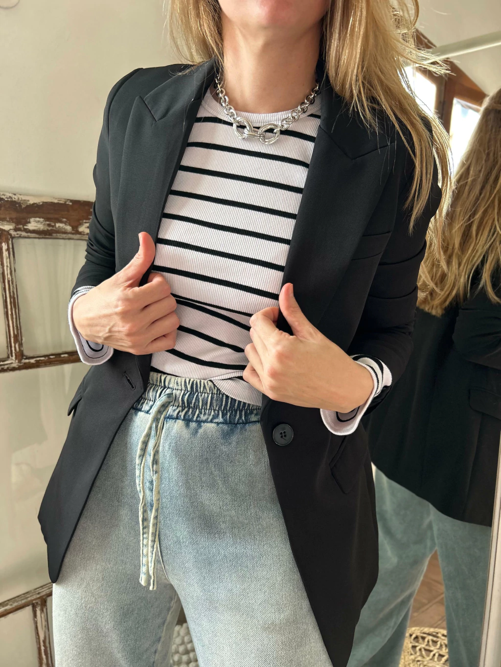 BLAZER FLORENCIA NEGRO