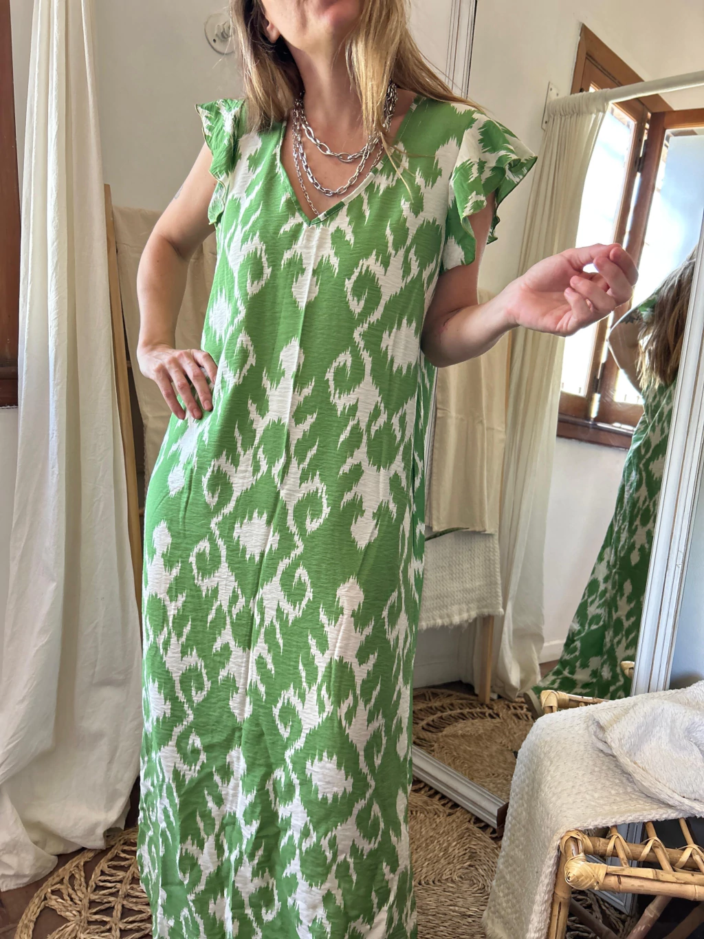 VESTIDO BENÍN VERDE