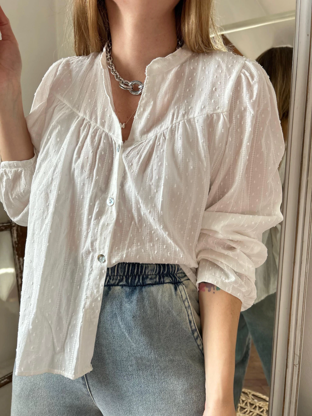 BLUSA ISMAELA BLANCA